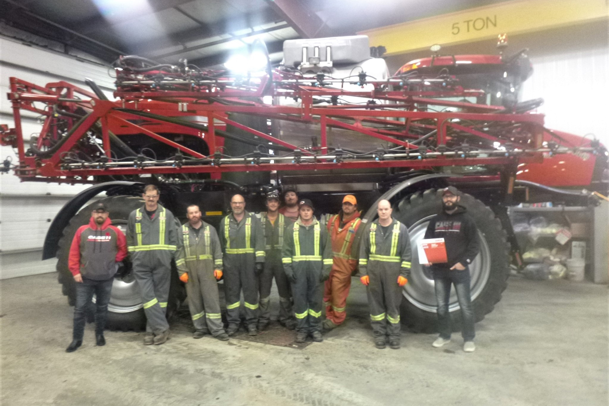 Case IH Pinnacle Service Award for Moose Jaw